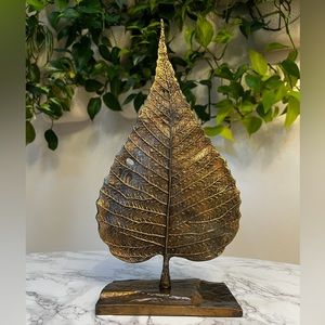 Crate&Barrel Bodhi Leaf on Stand